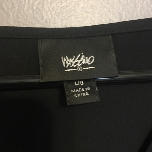 Mossimo Size Lg Blouse - Picture 3 of 4